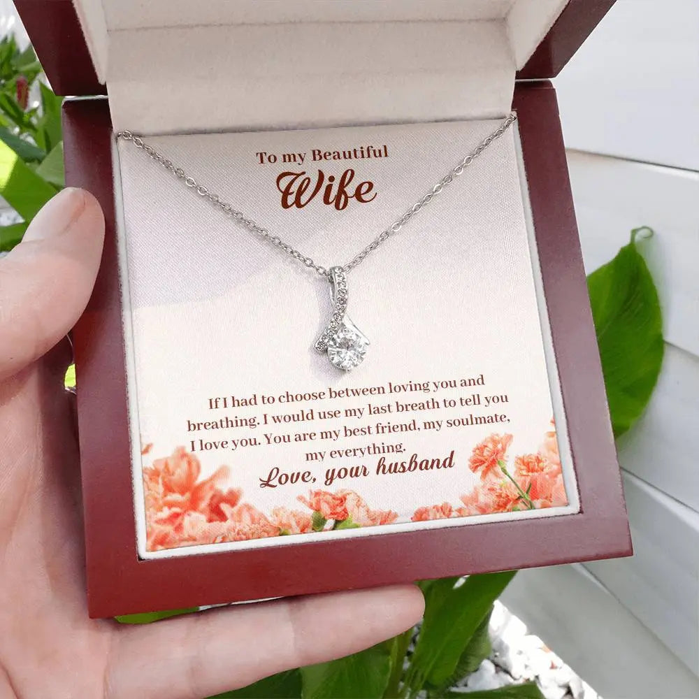 Gift for Wifes | Alluring Beauty Necklace Product vendor