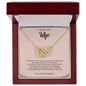 To My Beautiful Wife | Interlocking Hearts necklace - Athena: Buy with Wisdom