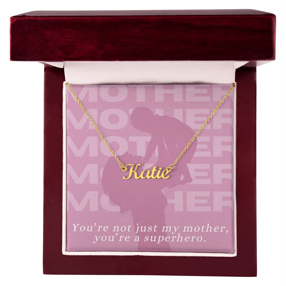 Beautiful Necklace for Mom with Inspiring Quote - Athena: Buy with Wisdom