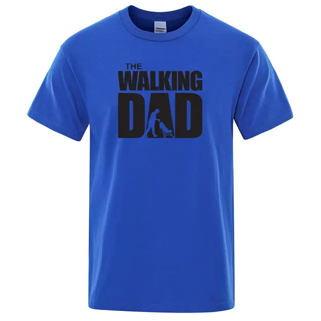 "The Walking Dad" Funny T-Shirt Men Casual - Perfect Father's Day Gift - Athena: Buy with Wisdom