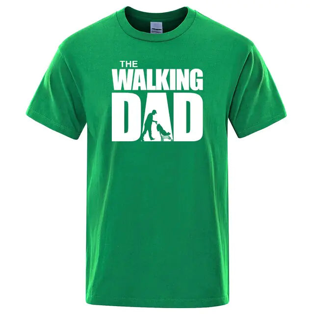 "The Walking Dad" Funny T-Shirt Men Casual - Perfect Father's Day Gift - Athena: Buy with Wisdom