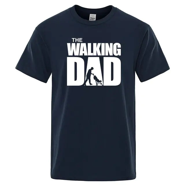 "The Walking Dad" Funny T-Shirt Men Casual - Perfect Father's Day Gift - Athena: Buy with Wisdom