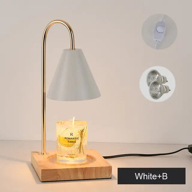 Transform Your Decor: Captivating Table Lamp with Melting Candle Design - Elegant & Ambient - Athena: Buy with Wisdom