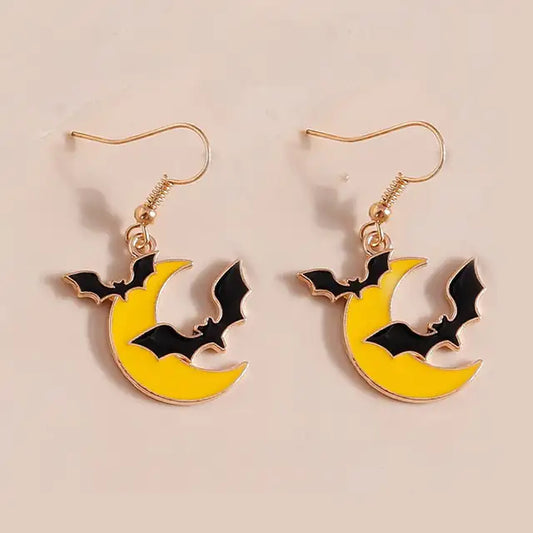 Halloween Themed Drop Earrings - Athena: Buy with Wisdom