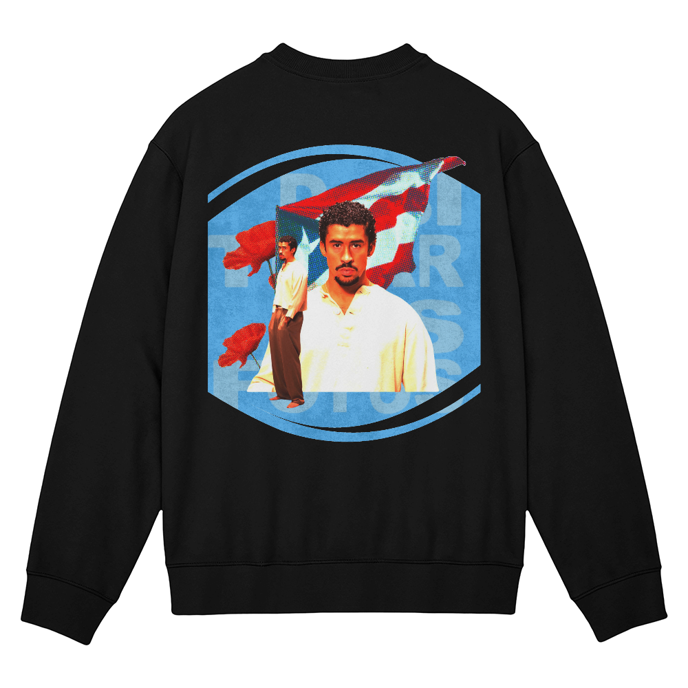 Bad Bunny "DeBI TiRAR MáS FoToS" Black Sweatshirt – Iconic Puerto Rican Artist Design
