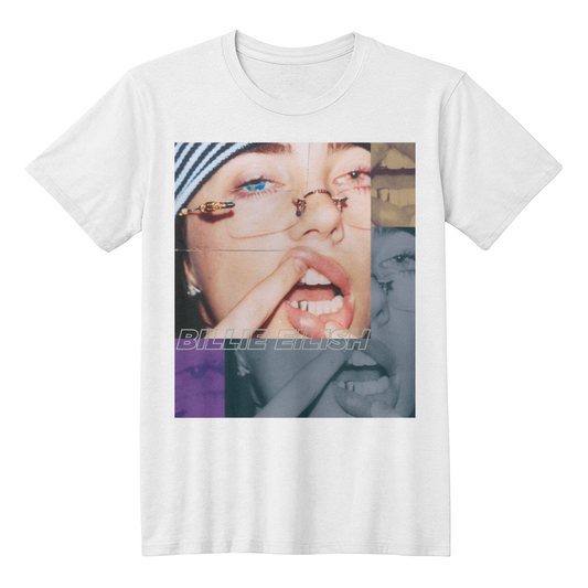 Billie Eilish Iconic White T-Shirt – Limited Edition Cotton Tee | Unisex