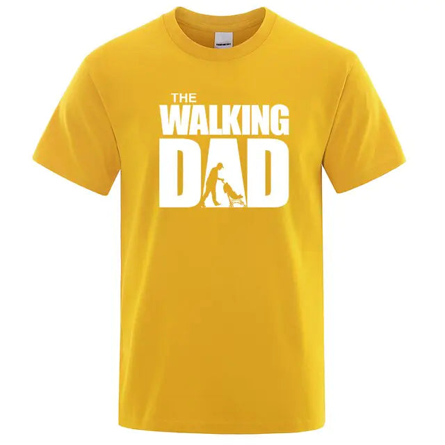 "The Walking Dad" Funny T-Shirt Men Casual - Perfect Father's Day Gift - Athena: Buy with Wisdom