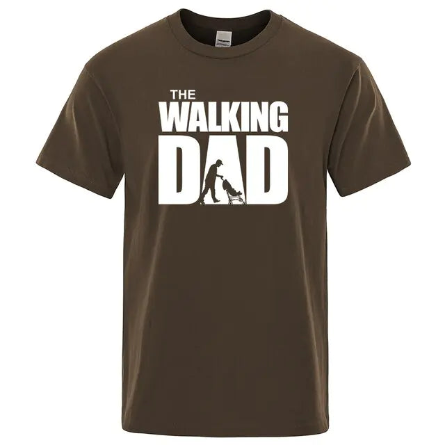 "The Walking Dad" Funny T-Shirt Men Casual - Perfect Father's Day Gift - Athena: Buy with Wisdom