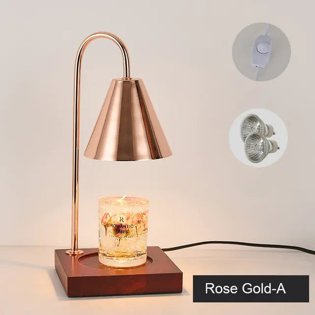 Transform Your Decor: Captivating Table Lamp with Melting Candle Design - Elegant & Ambient - Athena: Buy with Wisdom