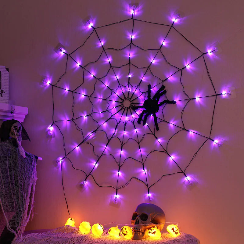 LED Spider Web Halloween Light for Indoor Decor - Athena: Buy with Wisdom