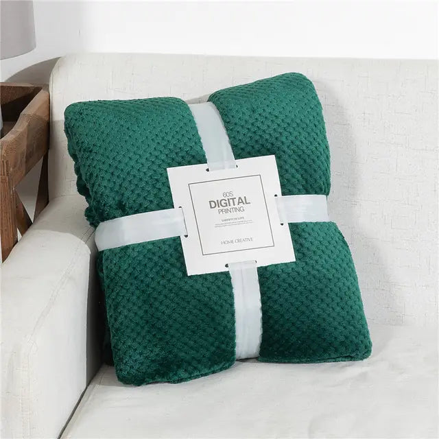 Fluffy Plaid Bed Blankets - Athena: Buy with Wisdom