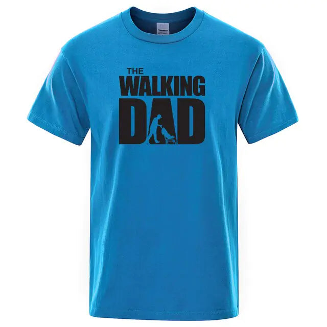 "The Walking Dad" Funny T-Shirt Men Casual - Perfect Father's Day Gift - Athena: Buy with Wisdom