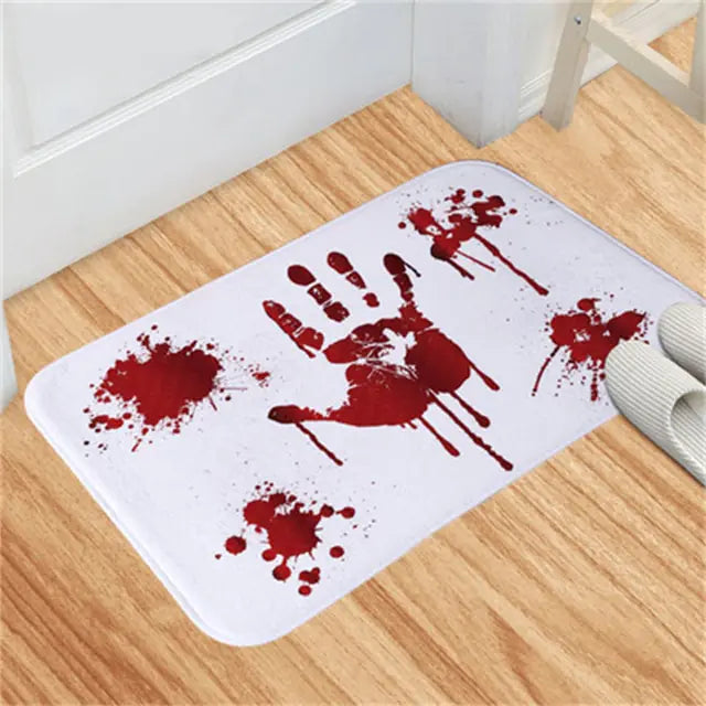 Halloween Bloody Door Mat - Athena: Buy with Wisdom