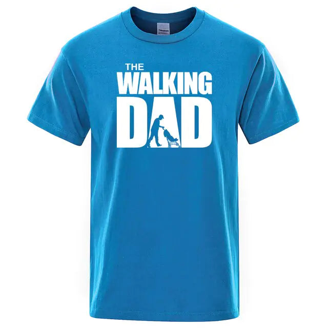 "The Walking Dad" Funny T-Shirt Men Casual - Perfect Father's Day Gift - Athena: Buy with Wisdom