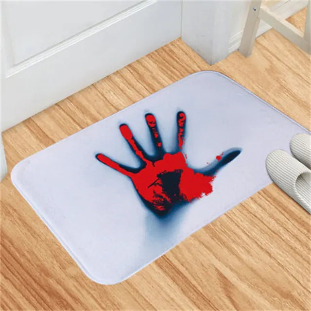 Halloween Bloody Door Mat - Athena: Buy with Wisdom