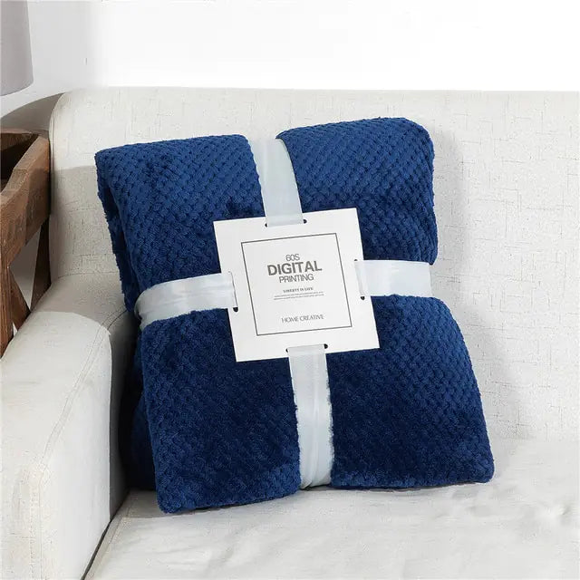 Fluffy Plaid Bed Blankets - Athena: Buy with Wisdom