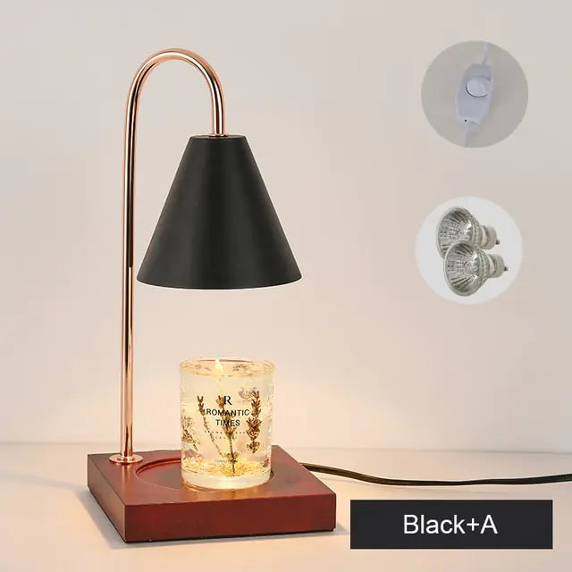 Transform Your Decor: Captivating Table Lamp with Melting Candle Design - Elegant & Ambient - Athena: Buy with Wisdom