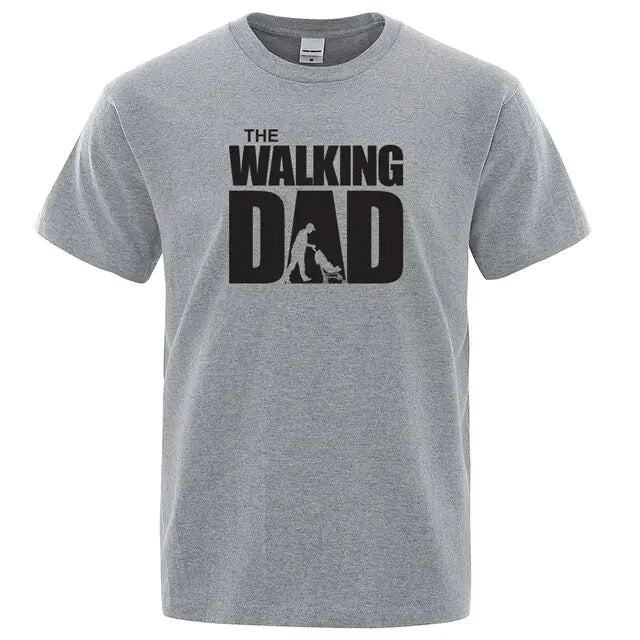 "The Walking Dad" Funny T-Shirt Men Casual - Perfect Father's Day Gift - Athena: Buy with Wisdom