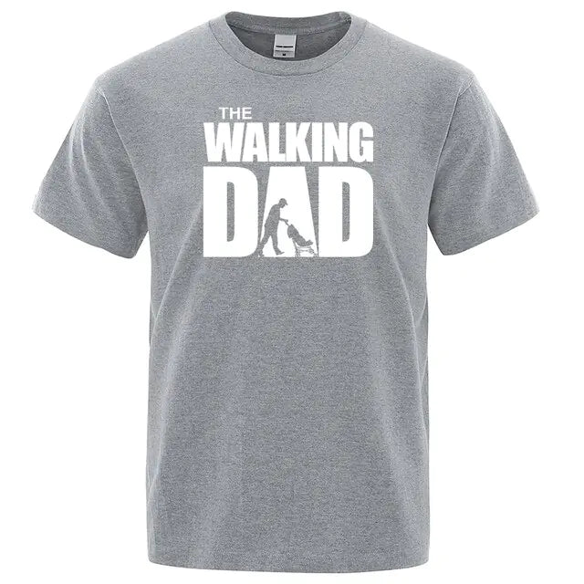 "The Walking Dad" Funny T-Shirt Men Casual - Perfect Father's Day Gift - Athena: Buy with Wisdom