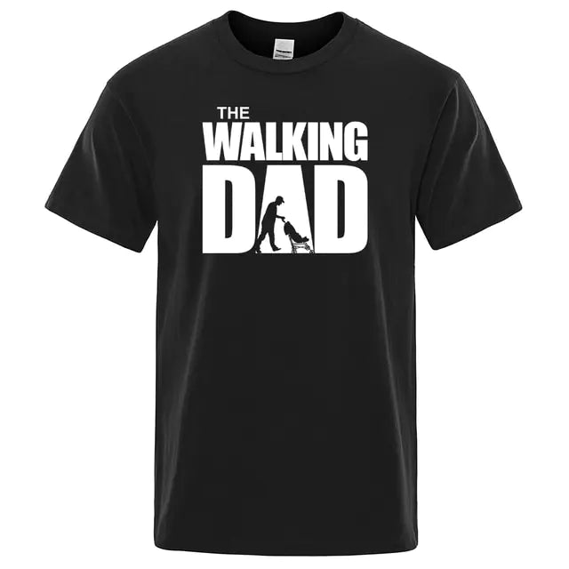 "The Walking Dad" Funny T-Shirt Men Casual - Perfect Father's Day Gift - Athena: Buy with Wisdom