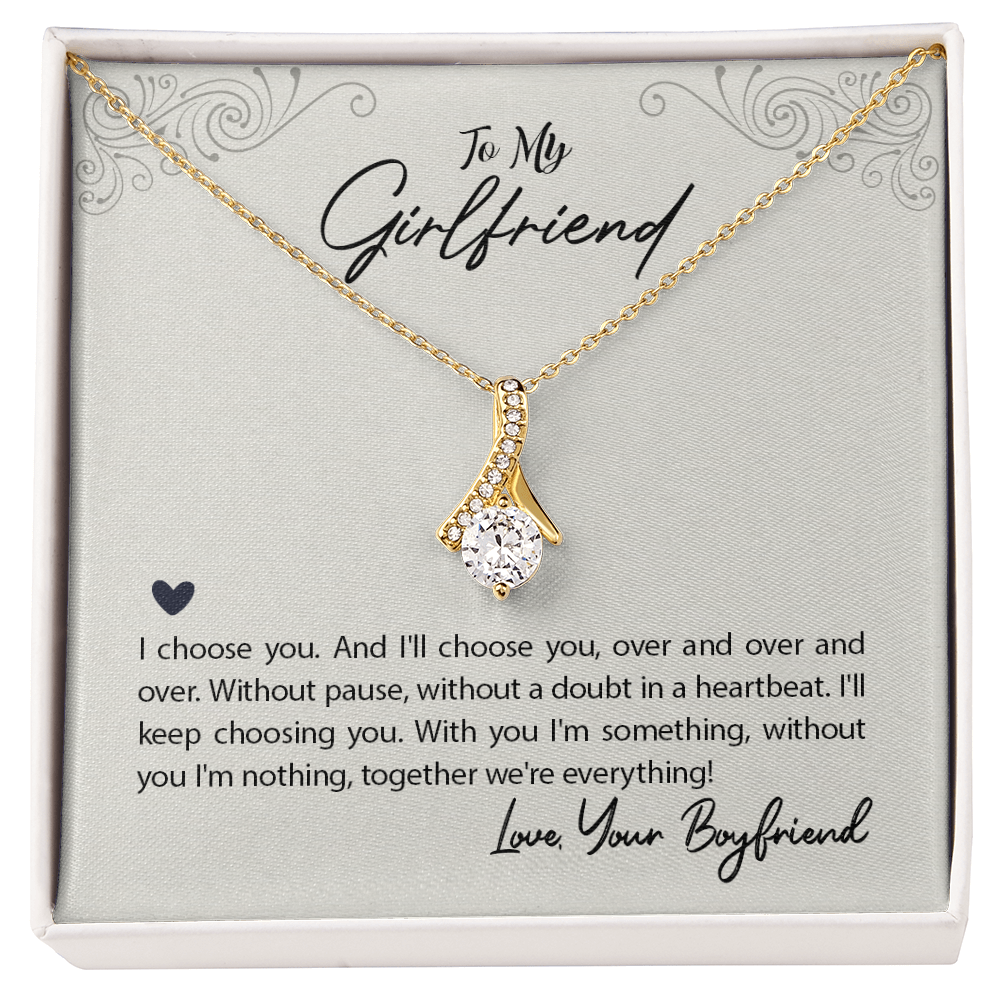 To my Girlfriend | Alluring Beauty Necklace