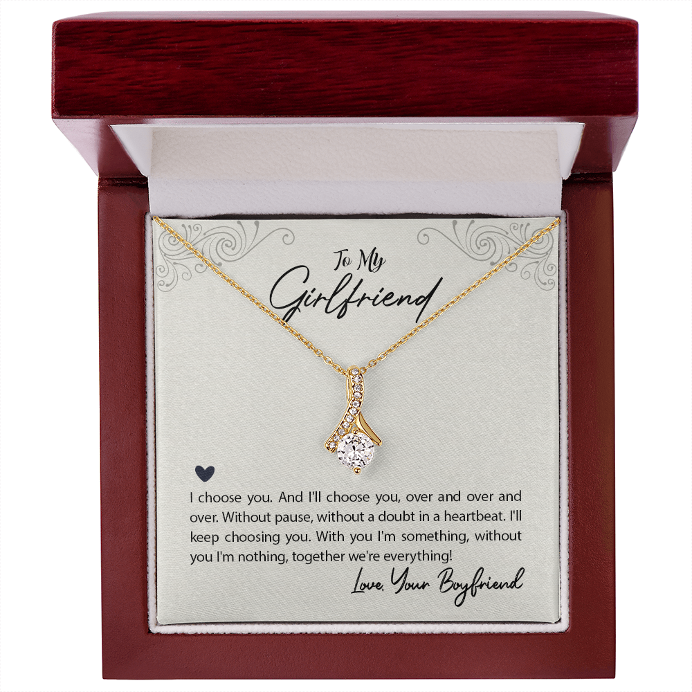 To my Girlfriend | Alluring Beauty Necklace