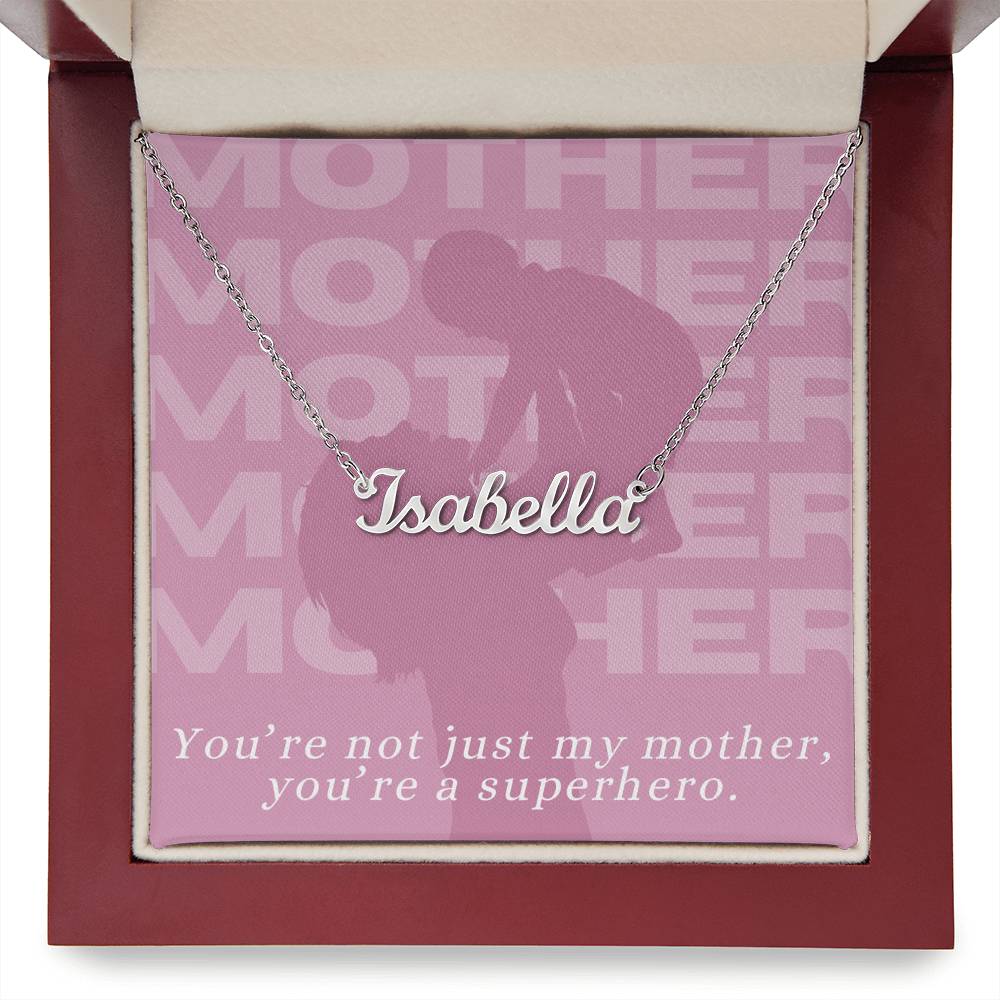 Beautiful Necklace for Mom with Inspiring Quote - Athena: Buy with Wisdom