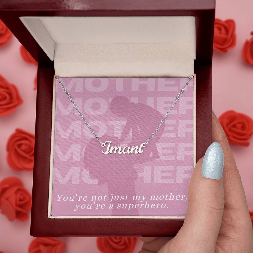 Beautiful Necklace for Mom with Inspiring Quote - Athena: Buy with Wisdom