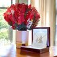Mother's Day Bundle: Love Knot Necklace + Flower Bouquet - Athena: Buy with Wisdom