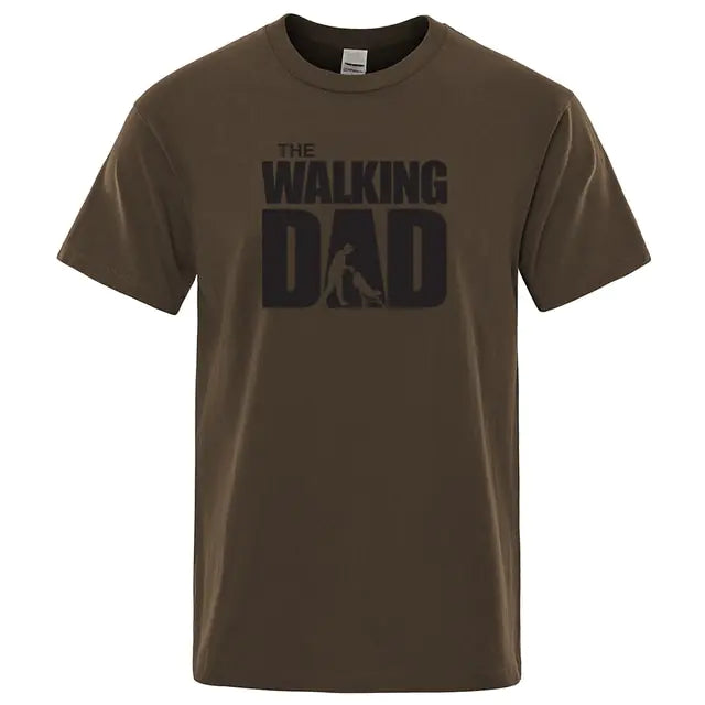 "The Walking Dad" Funny T-Shirt Men Casual - Perfect Father's Day Gift - Athena: Buy with Wisdom