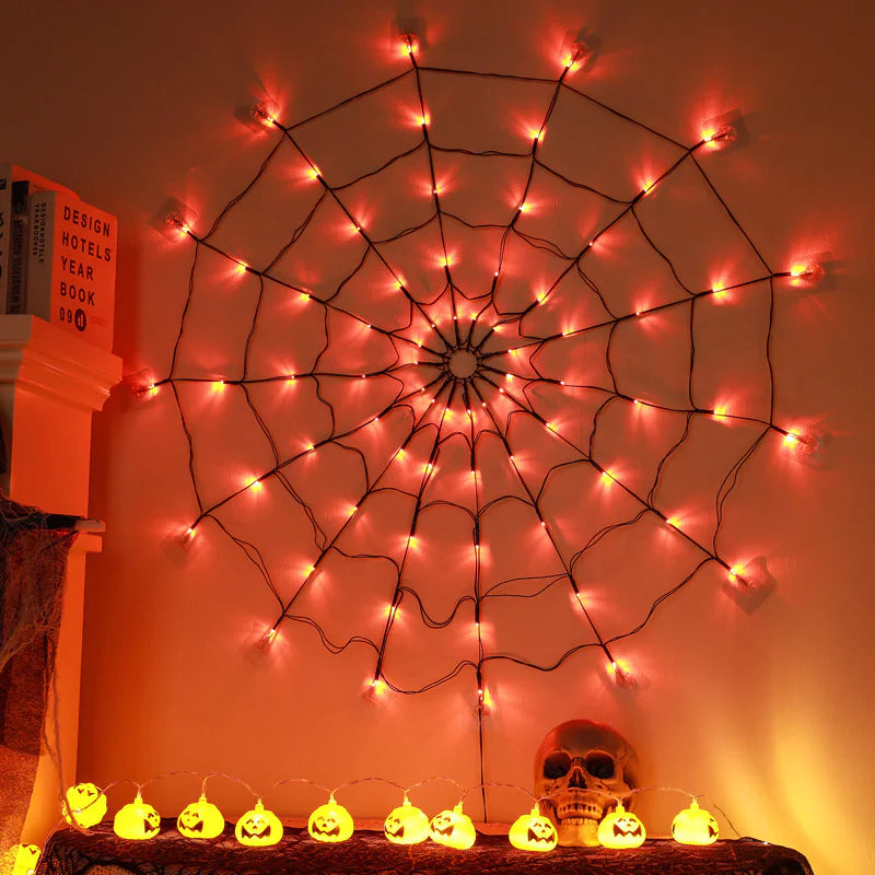 LED Spider Web Halloween Light for Indoor Decor - Athena: Buy with Wisdom