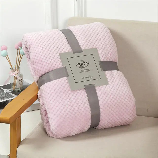 Fluffy Plaid Bed Blankets - Athena: Buy with Wisdom