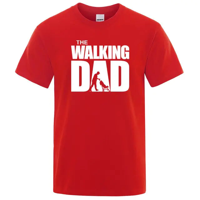 "The Walking Dad" Funny T-Shirt Men Casual - Perfect Father's Day Gift - Athena: Buy with Wisdom