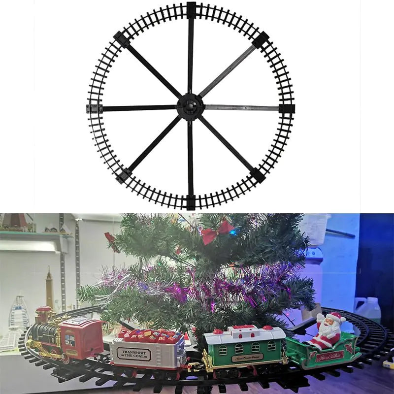 Electric Christmas Tree Train Set