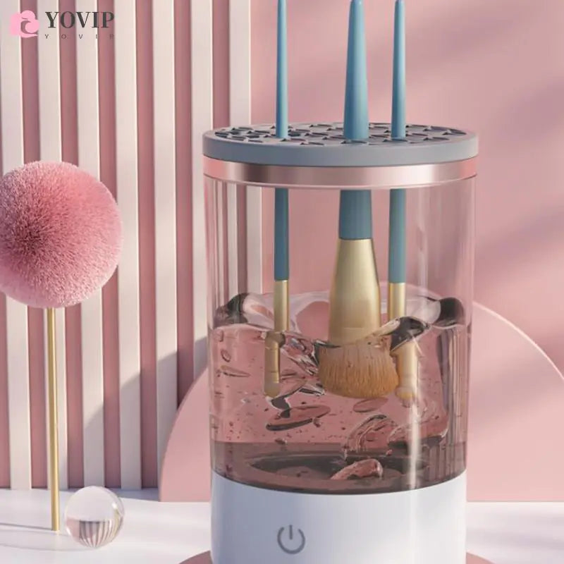 Automatic Electric Makeup Brush Cleaner for Fast & Hygienic Cleaning! - Athena: Buy with Wisdom