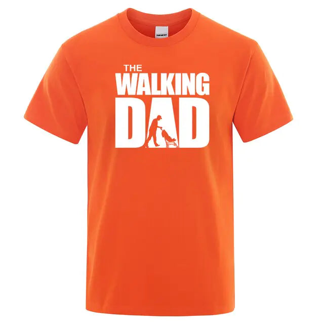 "The Walking Dad" Funny T-Shirt Men Casual - Perfect Father's Day Gift - Athena: Buy with Wisdom