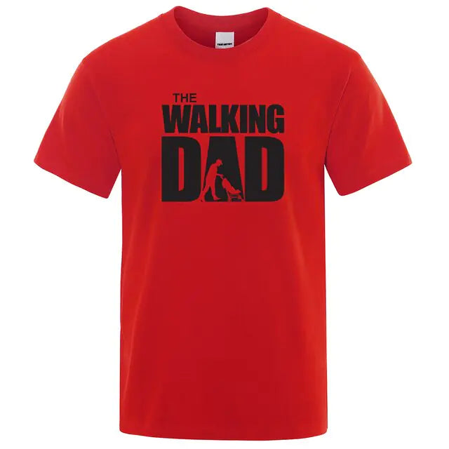 "The Walking Dad" Funny T-Shirt Men Casual - Perfect Father's Day Gift - Athena: Buy with Wisdom