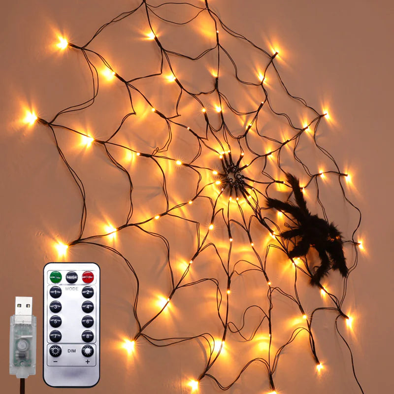 LED Spider Web Halloween Light for Indoor Decor - Athena: Buy with Wisdom