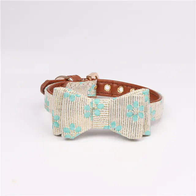 Adorable Bowknot Pet Collars on Sale! Upgrade Your Pet's Style with Our Charming Collection - Athena: Buy with Wisdom