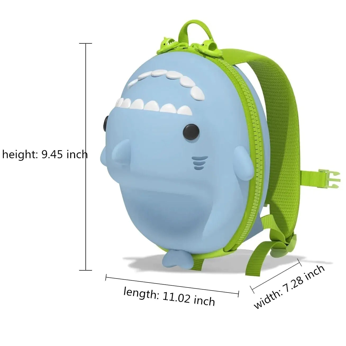 3D Shark Toddler Kindergarten School Bags - Athena: Buy with Wisdom