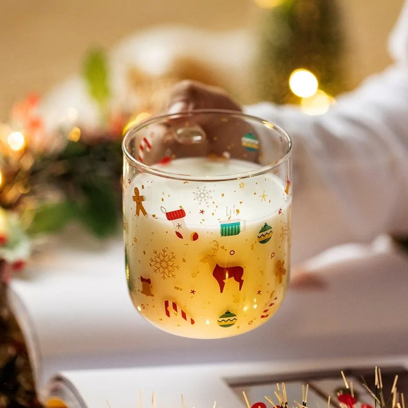 Christmas Glass Mug