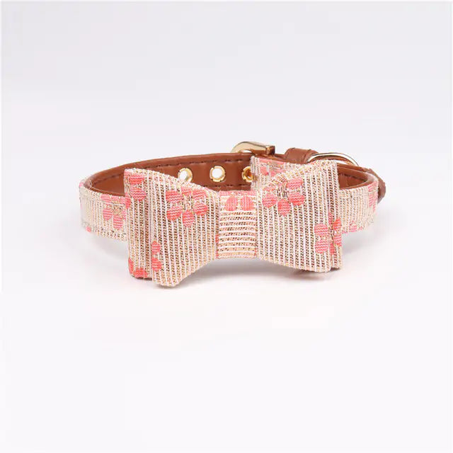 Adorable Bowknot Pet Collars on Sale! Upgrade Your Pet's Style with Our Charming Collection - Athena: Buy with Wisdom