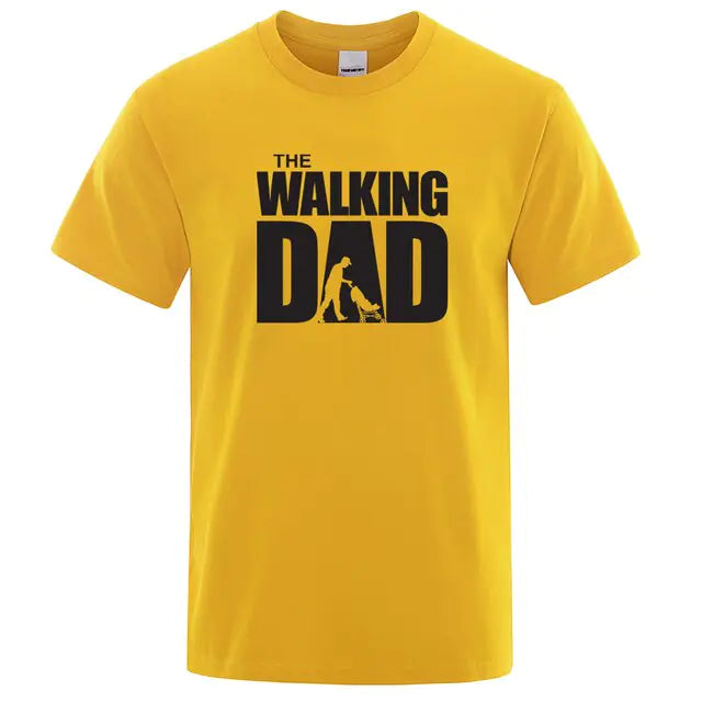 "The Walking Dad" Funny T-Shirt Men Casual - Perfect Father's Day Gift - Athena: Buy with Wisdom