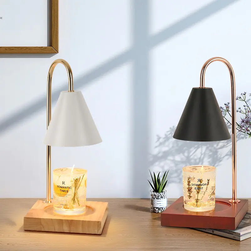 Transform Your Decor: Captivating Table Lamp with Melting Candle Design - Elegant & Ambient - Athena: Buy with Wisdom